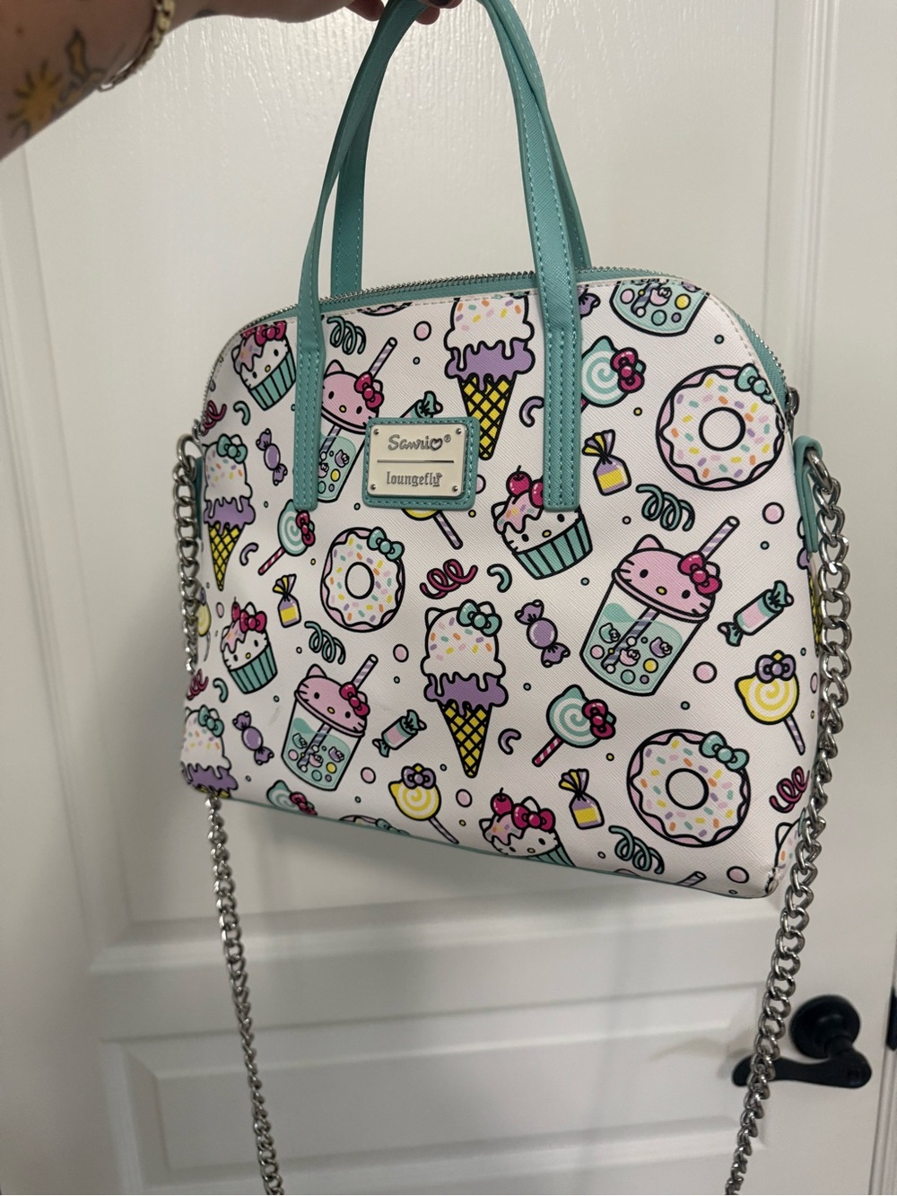 Loungefly Hello Kitty Sweets Treats Purse - Picture 3 of 8